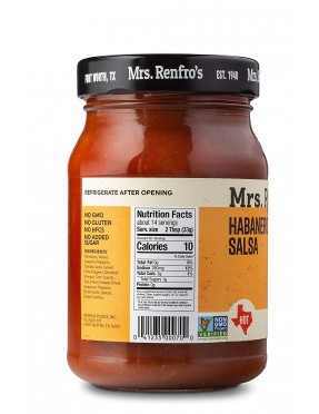 Mrs. Renfro's Hot Habanero Salsa (6x16Oz)