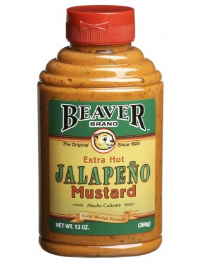 Beaver Jalapeno Mustard (6x13Oz)