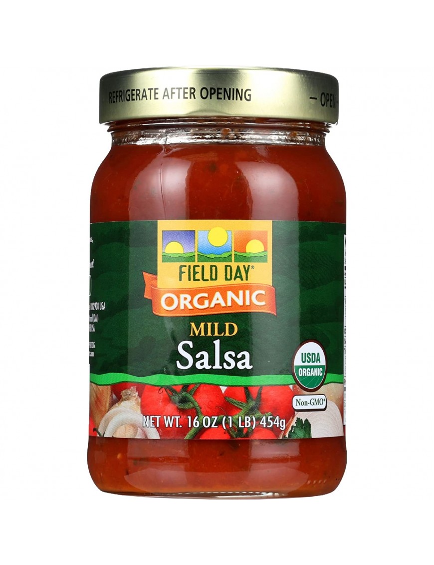 Field Day Organic Salsa Mild (12x16Oz)