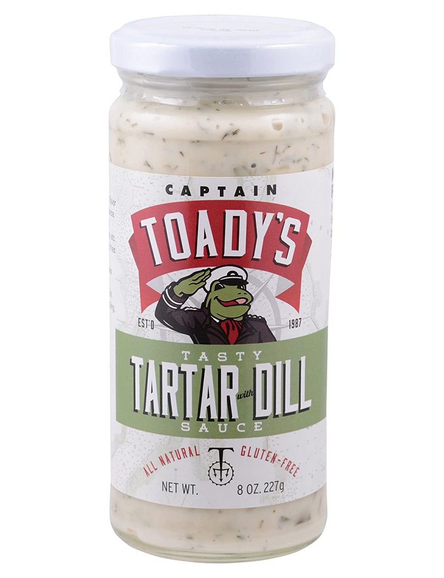 Captain Toady's Tarter Sauce w/Dill (12x8 Oz)