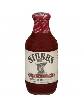 Stubbs BBQ Hickory Brbn Sauce (6x18Oz)