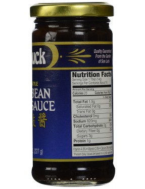 Sun Luck Blck Bn Garlic Sauce (1x8OZ )