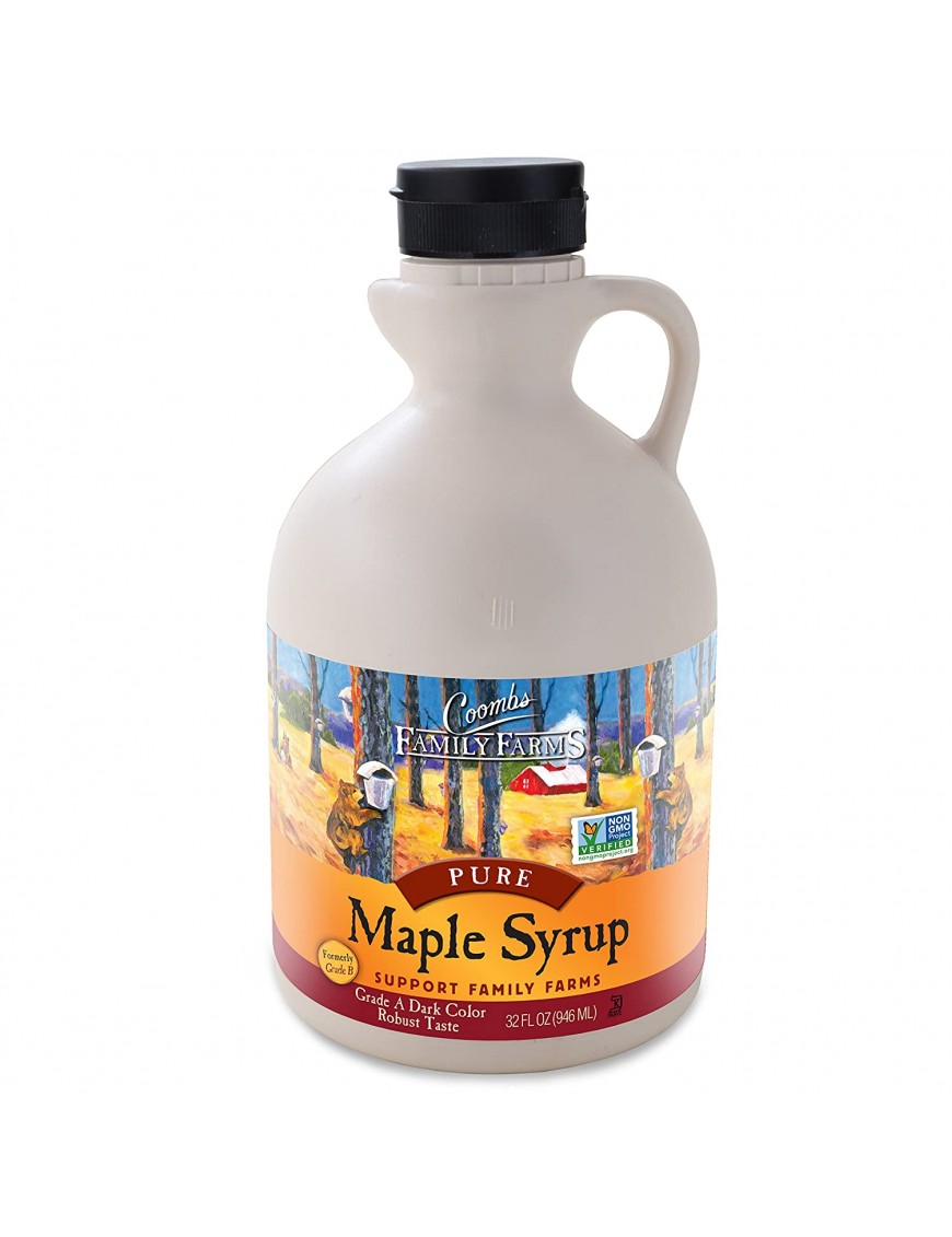 Coombs Family Farms Grade B Maple Syrup Plastic (6x32 Oz)