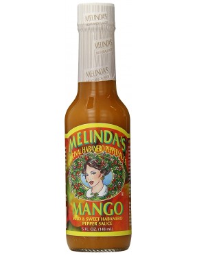 Melinda's Original Mango Habanero Hot Pepper Sauce (12x5Oz)