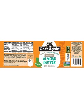 Once Again Almond Butter Smooth (12x16OZ )