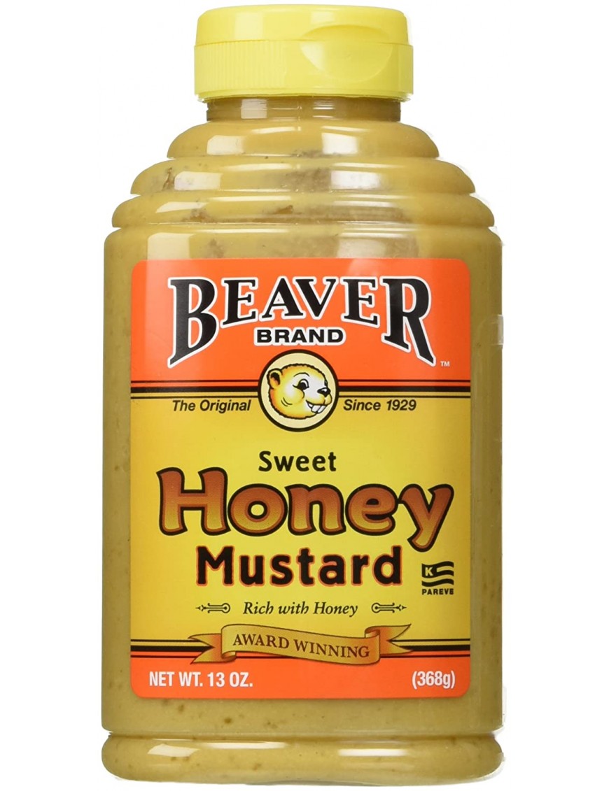 Beaver Sweet Honey Mustard (6x13Oz)