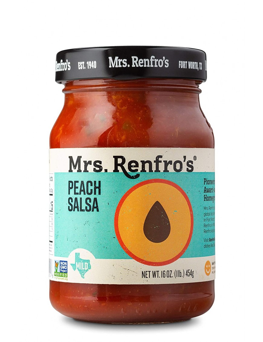 Mrs. Renfro's Peach Salsa (6x16Oz)