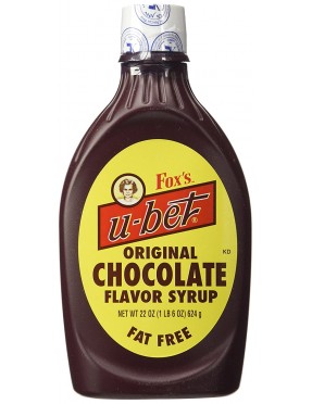 Fox's U-Bet Sundae Sauce (6x20Oz)