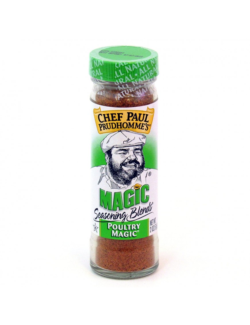 Magic Seasonings Chef Paul Prudhomme's Magic Blends PouLtry (6x2Oz)