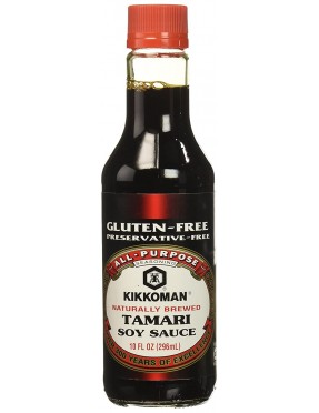 Kikkoman Gluten Free Tamari Soy Sauce (6x10 OZ)