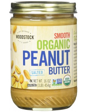 Woodstock Smooth Peanut Butter (12x16 Oz)