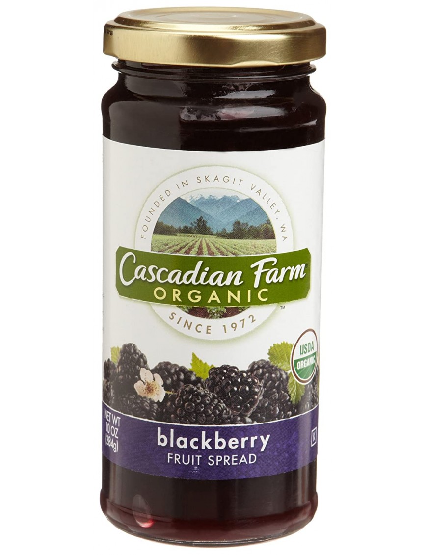 Cascadian Farms Blackberry Fruit Spread (6x10 Oz)