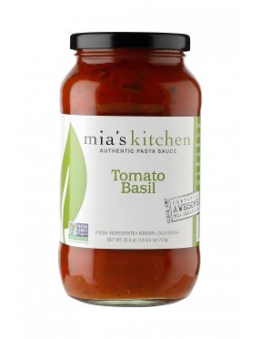 Mia's Kitchen Tomato Basil Pasta Sauce (6x25.5Oz)