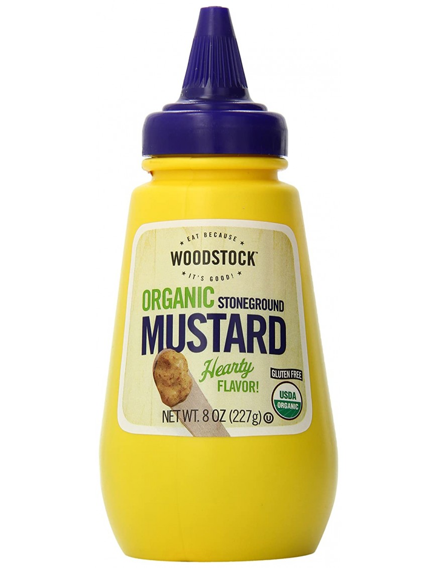 Woodstock Stoneground Mustard (12x8 Oz)