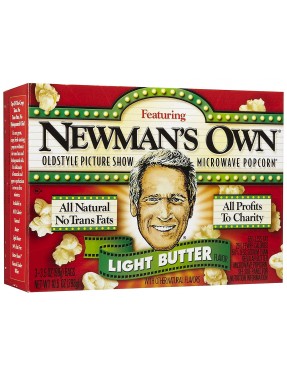 Newman's Own Lt Butter Ppcr Micro (12x3PK )