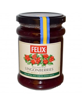 Felix Wild Lingonberry Jam (8x10Oz)