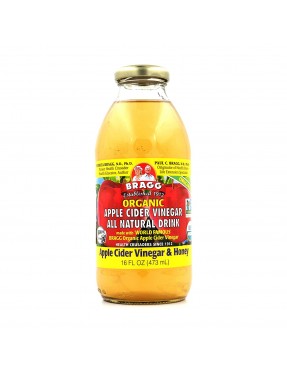 Bragg Rtd Apple Cider Vin/Hone (12x16 Oz)