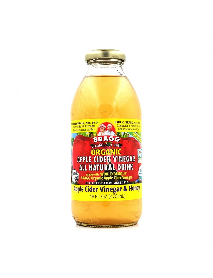 Bragg Rtd Apple Cider Vin/Hone (12x16 Oz)