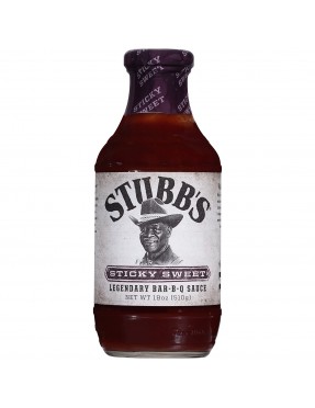 Stubbs BBQ Sauce Sticky Sweet (6x18Oz)