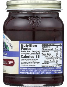 Nature's Hollow Sugar Free Blueberry Preserves (6x10 OZ)