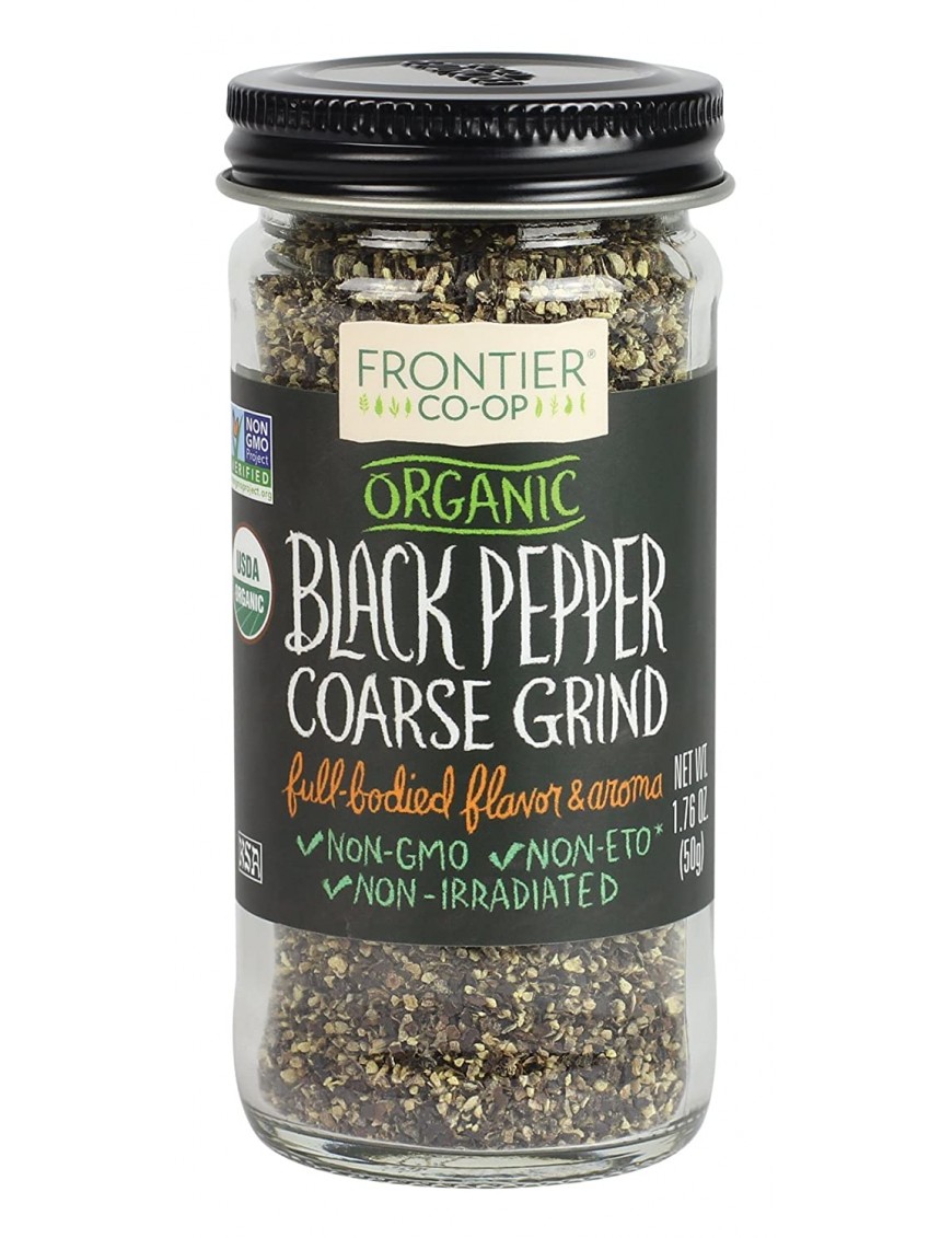 Frontier Natural Black Pepper Course Ground (1x1.76Oz)