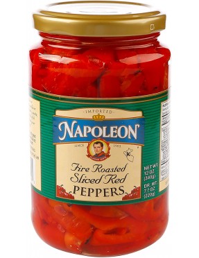 Napoleon Co. Red Peppers Sliced (12x12OZ )