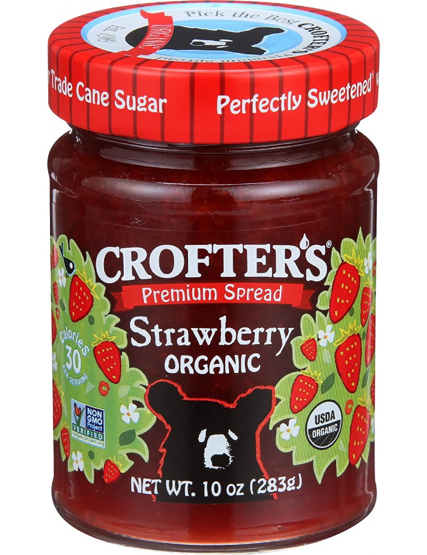 Crofters Strawberry Conserves (6x10 Oz)