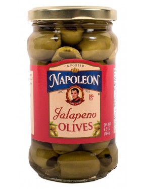 Napoleon Jalapeno Stuffed Olives (12x6.5Oz)