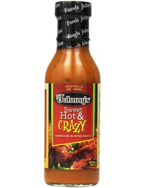 Johnny's Sweet Hot & Crazy Marinade (6x12 OZ)