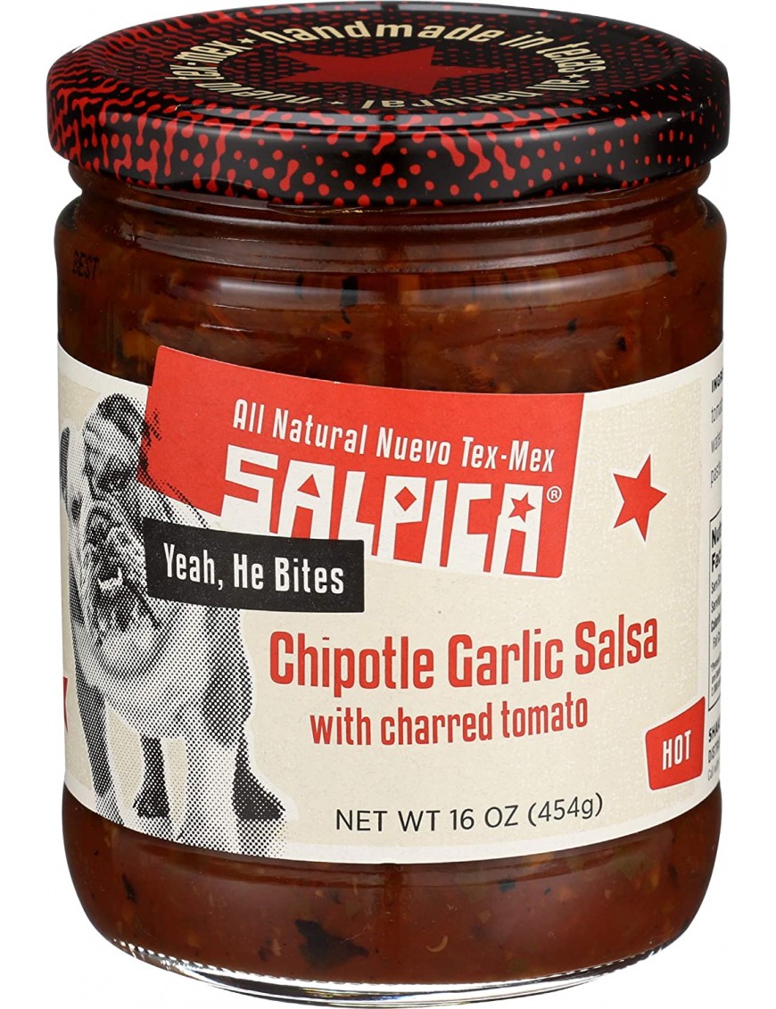 Salpica Salsa Red Chipotle Hot (6x16 Oz)