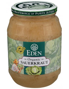 Eden Foods Sauerkraut Glass (12x32 Oz)