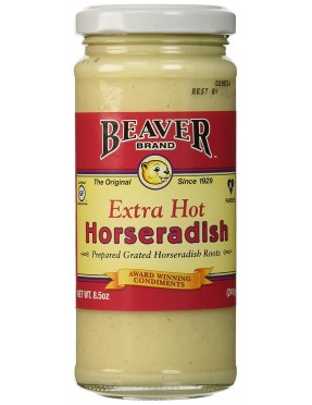 Beaver Extra Hot Horseradish Sauce (12x8.5Oz)