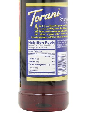 Torani Raspberry Cof Syr (12x25.35OZ )