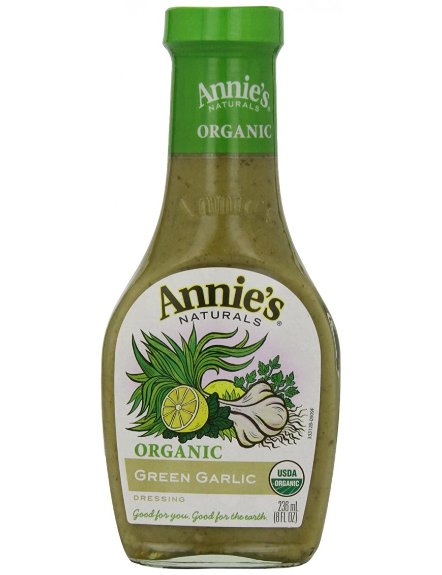 Annie's Naturals Org Green Garlic Dressing Vinegar Free (6x8 Oz)