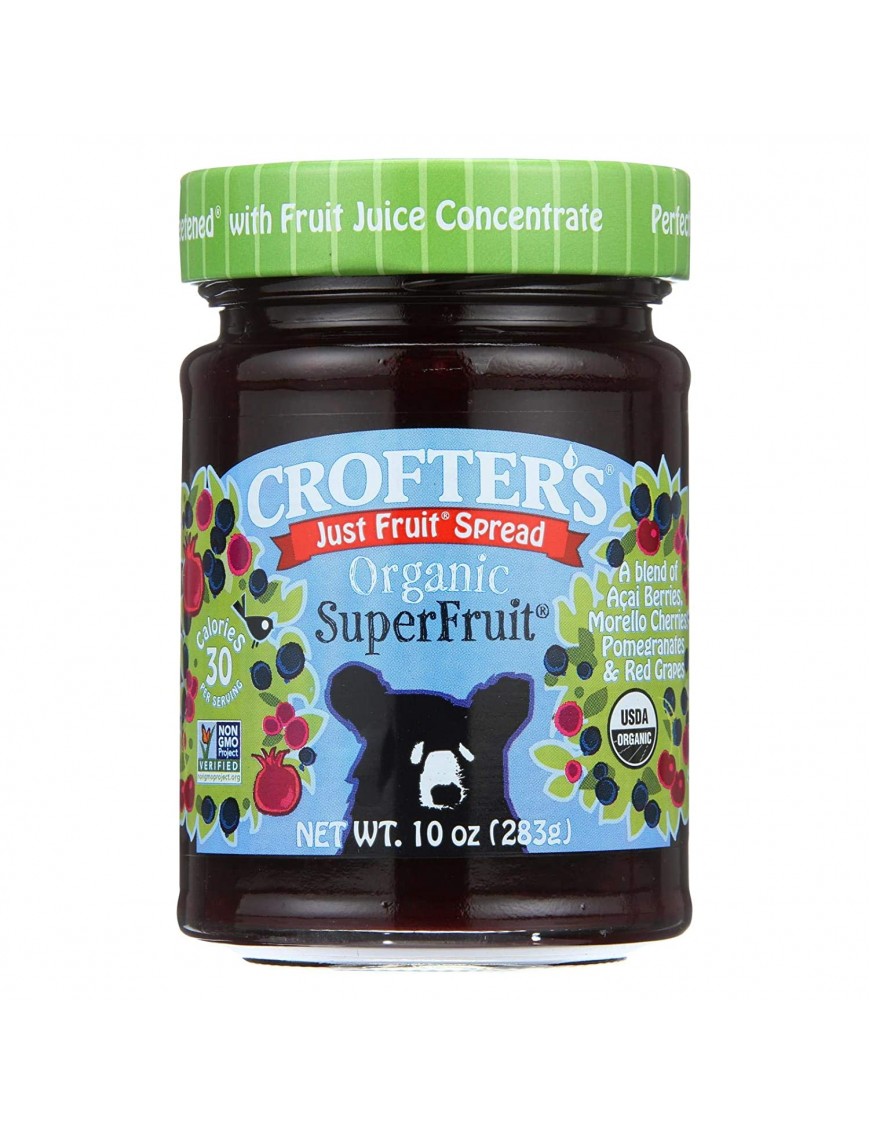 Crofters Super Fruit Spread (6x10 Oz)