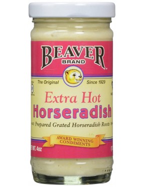 Beaver Extra Hot Horseradish (12x4 OZ)