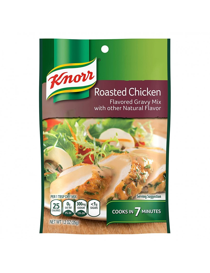 Knorr Roasted Chicken Gravy Mix (12x1.2Oz)