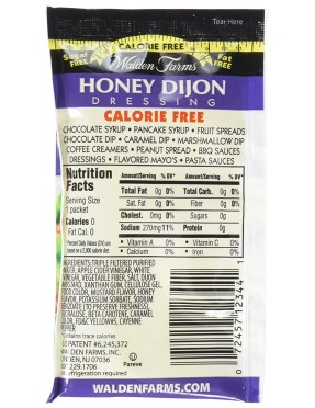 Walden Farms Honey Dijon Pkt (6x1OZ )