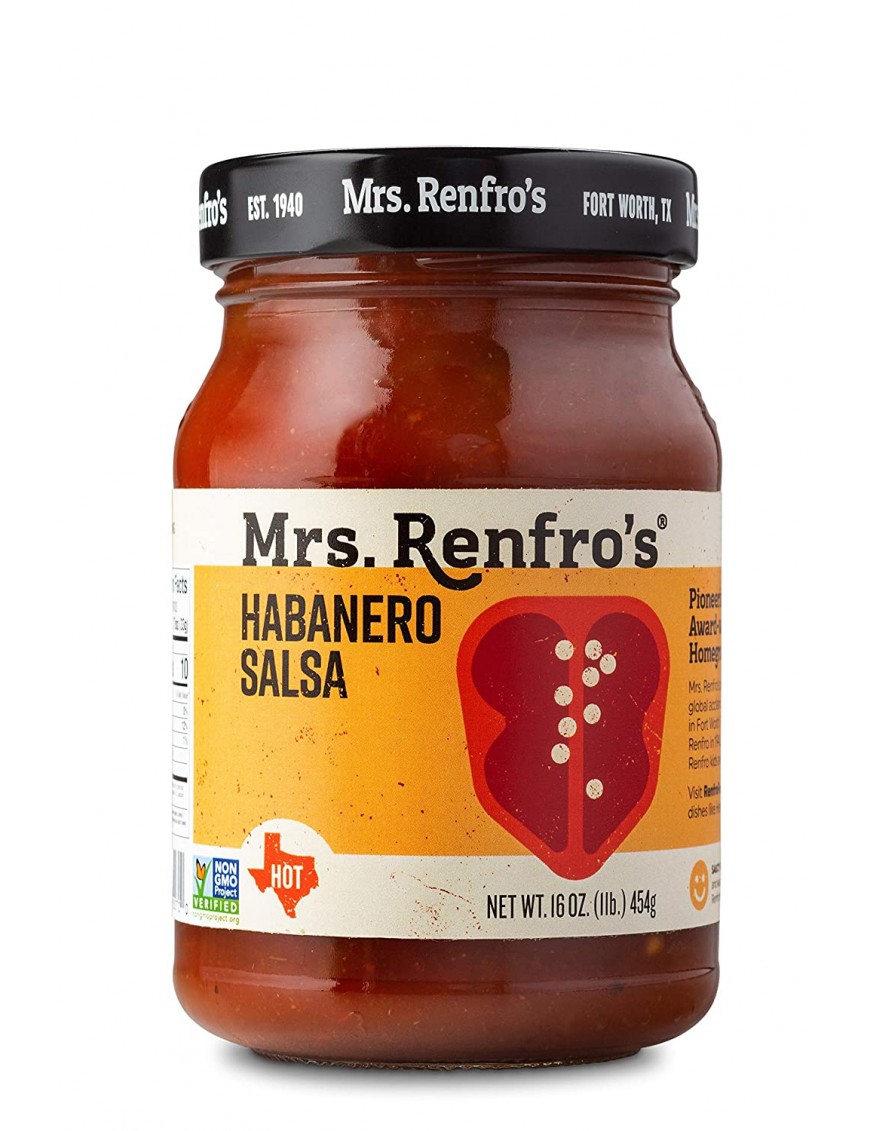 Mrs. Renfro's Hot Habanero Salsa (6x16Oz)