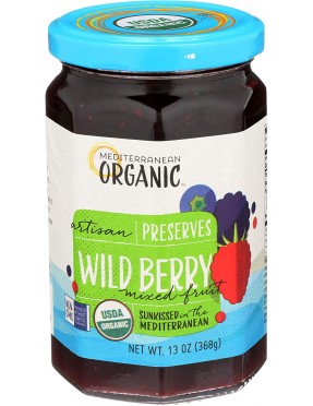 Mediterranean Organics Wild Berry Preserves (12x13 Oz)