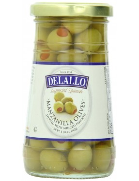 De Lallo Stuffed Manzanilla Olives (12x5.75 Oz)