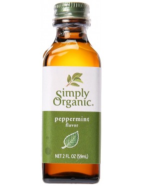 Simply Organic Peppermint Flavor (6x2 Oz)