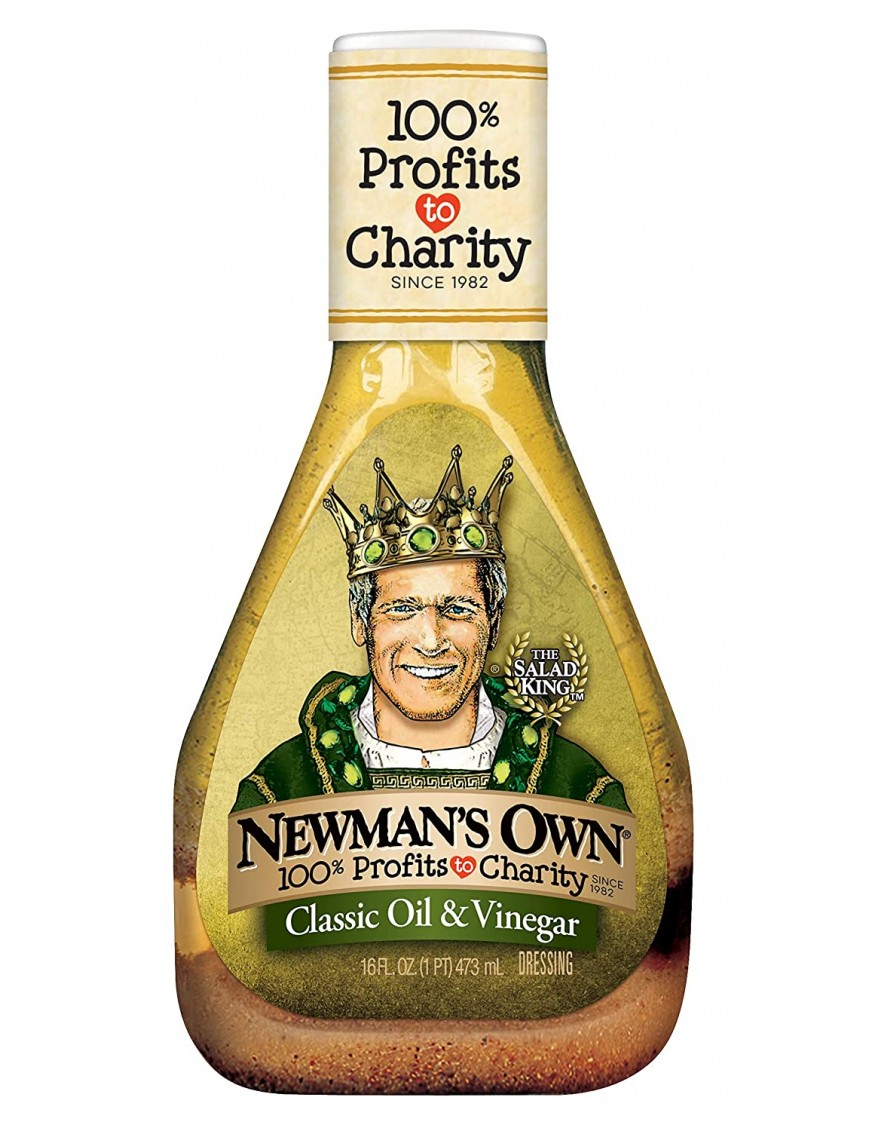 Newman's Own Oil & Vinegar Dressing (6x16 Oz)