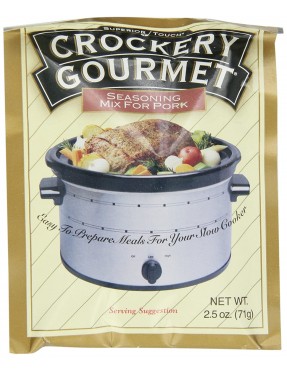 Crockery Gourmet Pork Seasoning Mix (12x2.5OZ )