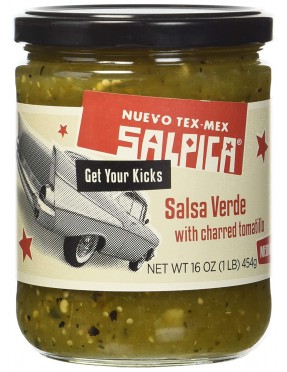 Salpica Salpica Salsa Verde Med (6X16 OZ)