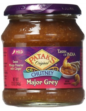 Patak's Major Grey Chutney (6x12Oz)