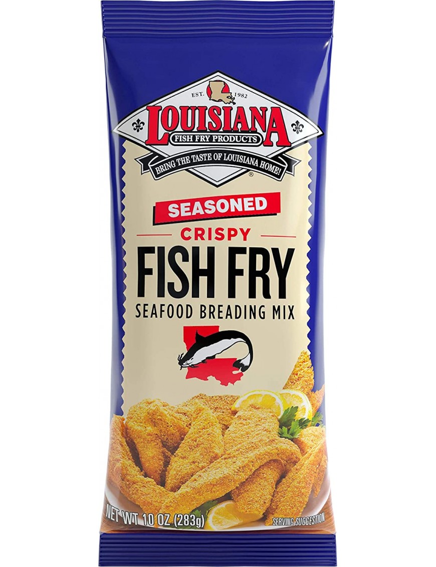 Louisiana Seasoned Fish Fry (12x10Oz)