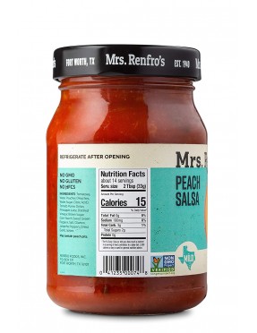 Mrs. Renfro's Peach Salsa (6x16Oz)