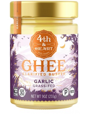 4th & Heart Ghee Butter California Garlic (6x9 OZ)