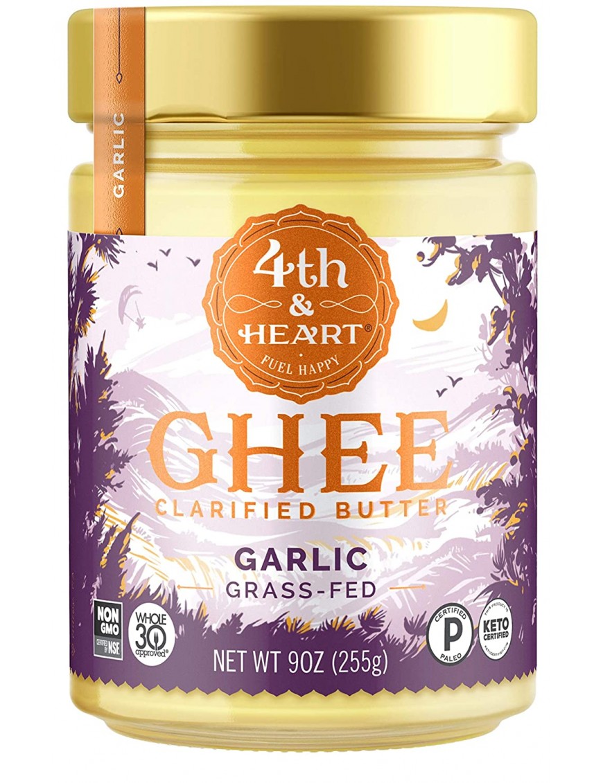 4th & Heart Ghee Butter California Garlic (6x9 OZ)